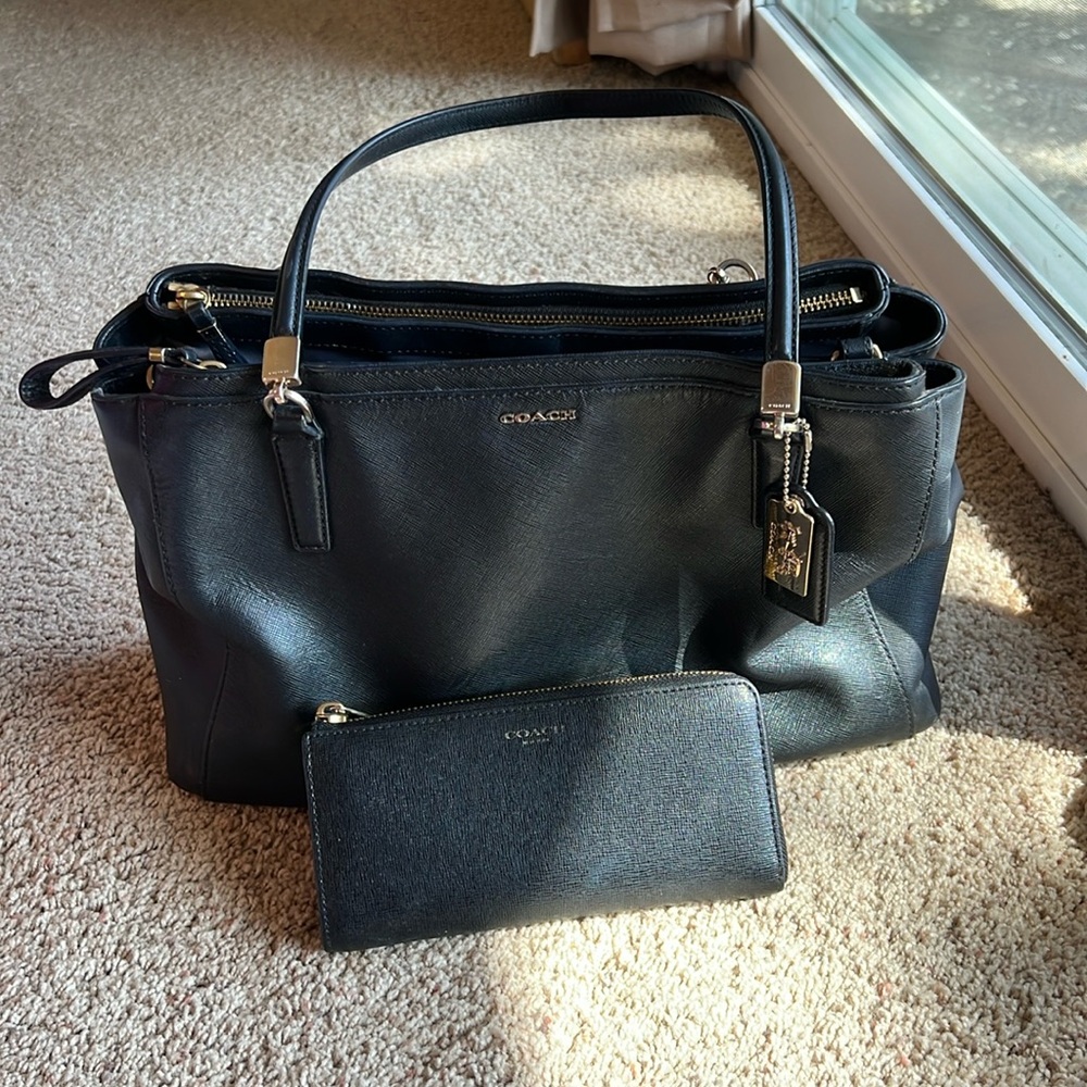Coach purse, and wallet